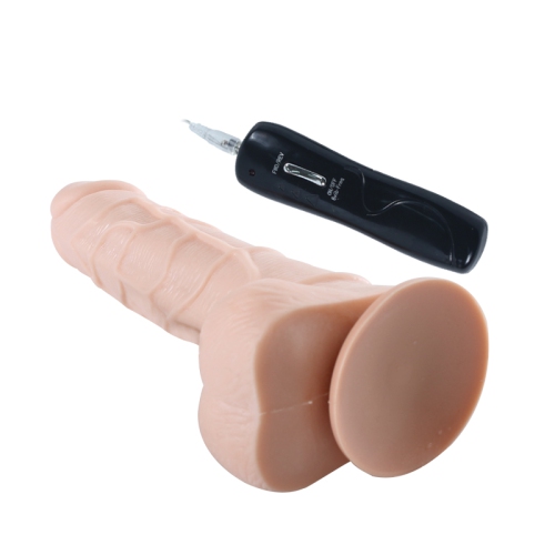 STIMULA VENA - REALISTIC ROTATING DILDO PENIS WITH REMOTE CONTROL & SUCTION CUP IDEAL FOR SHOWER - DELIVERED IN DISCREET PLAIN GIFT WRAPPING