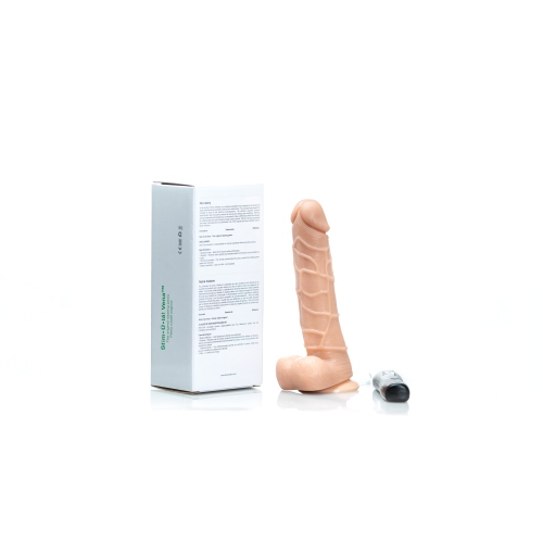 STIMULA VENA - REALISTIC ROTATING DILDO PENIS WITH REMOTE CONTROL & SUCTION CUP IDEAL FOR SHOWER - DELIVERED IN DISCREET PLAIN GIFT WRAPPING