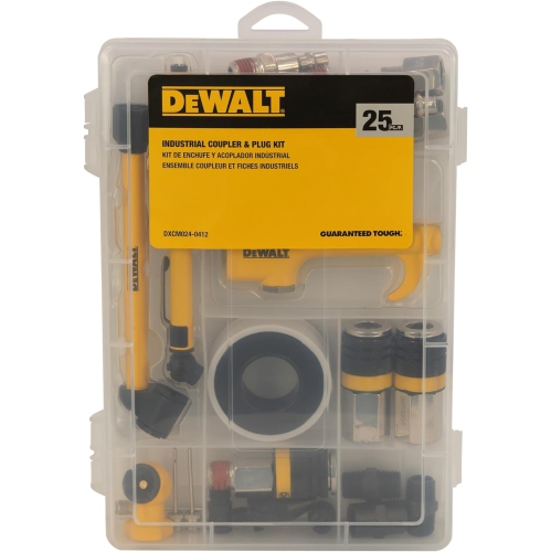 Dewalt 25-Piece Industrial Coupler and Plug Accessory Kit - DXCM024-0412
