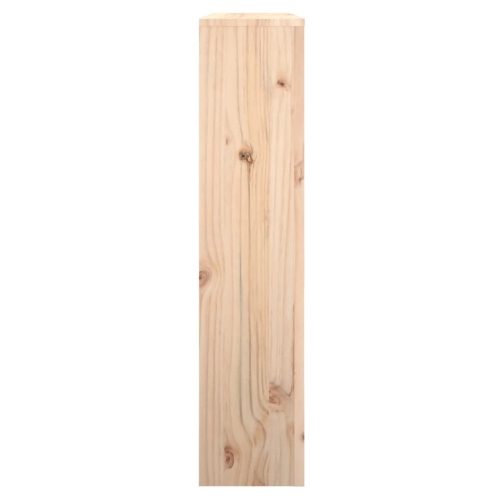vidaXL Radiator Cover 79.5x19x84 cm Solid Wood Pine