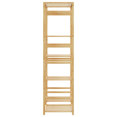 vidaXL Clothes Rack with Shelves 100x50x184.5 cm Bamboo
