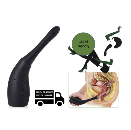 DOUCHE STIMULA - NETTOYAGE DE DOUCHE VAGINALE ET ANALE DE QUALITÉ PROFESSIONNELLE - DELIVERED EN EMBALLAGE CADEAU DISCRET