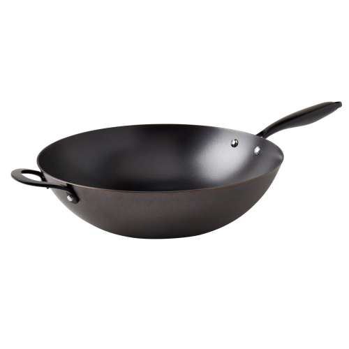 INFUSE  Nitro Cast Iron Lite Wok, 35 Cm (14 In.)