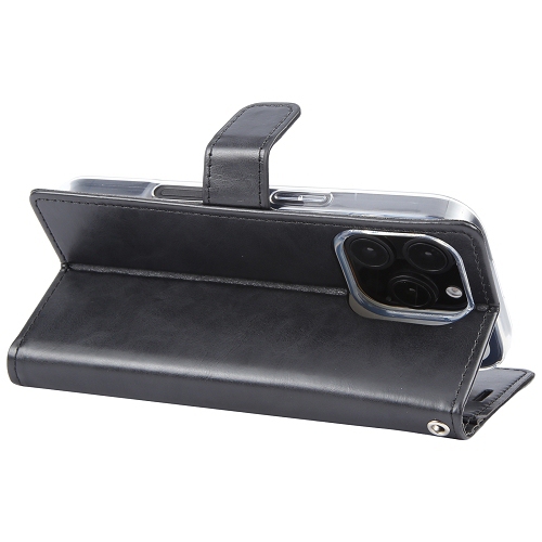 Wallet Case for iPhone 16 Pro, Premium PU Leather Flip Folio Case with Card Slot,Stand Holder and Magnetic Closure TPU Shockproof Interior Protective