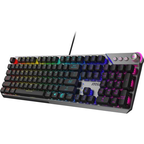 MSI STRIKE 600 Silent Mechanical Gaming Keyboard w/ Silent Switches