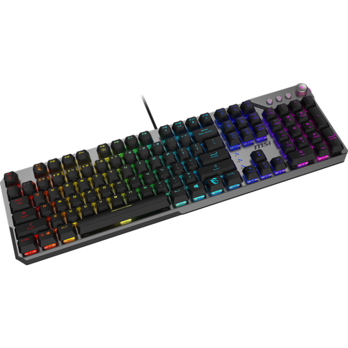 MSI STRIKE 600 Silent Mechanical Gaming Keyboard w/ Silent Switches