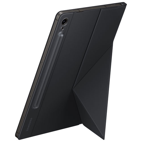 Refurbished Samsung Smart Book Cover Case for Galaxy Tab S9/S9 FE - Black