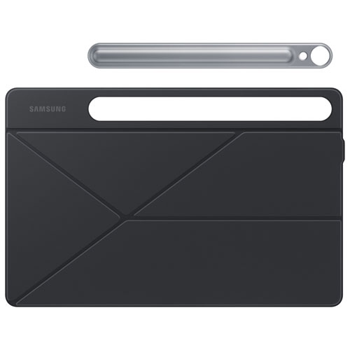 Refurbished Samsung Smart Book Cover Case for Galaxy Tab S9/S9 FE - Black