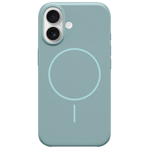 Beats Fitted Hard Shell Case with MagSafe for iPhone 16 - Riptide Blue