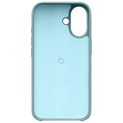 Beats Fitted Hard Shell Case with MagSafe for iPhone 16 - Riptide Blue
