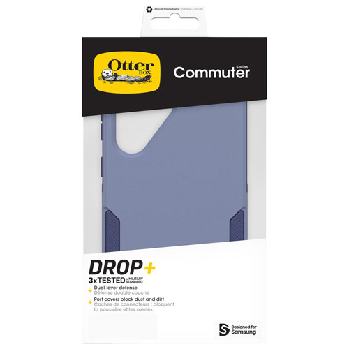 Étui rigide ajusté Commuter d'OtterBox pour Galaxy S25 Ultra - Mauve Denver Dusk