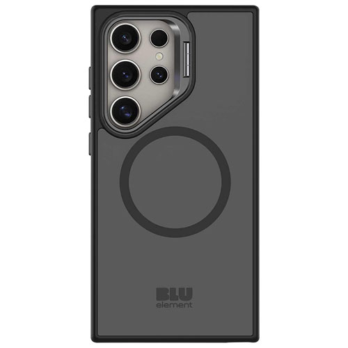 Blu Element Chromatic Cloud Fitted Hard Shell Case with MagSafe & Kickstand for Galaxy S25 Ultra - Black