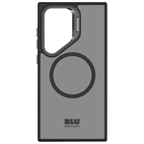 Blu Element Chromatic Cloud Fitted Hard Shell Case with MagSafe & Kickstand for Galaxy S25 Ultra - Black