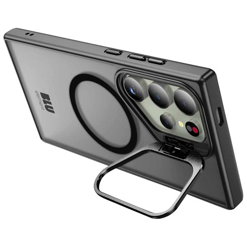 Blu Element Chromatic Cloud Fitted Hard Shell Case with MagSafe & Kickstand for Galaxy S25 Ultra - Black