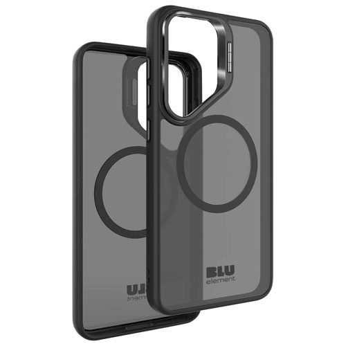 Blu Element Chromatic Cloud Fitted Hard Shell Case with MagSafe & Kickstand for Galaxy S25 - Black