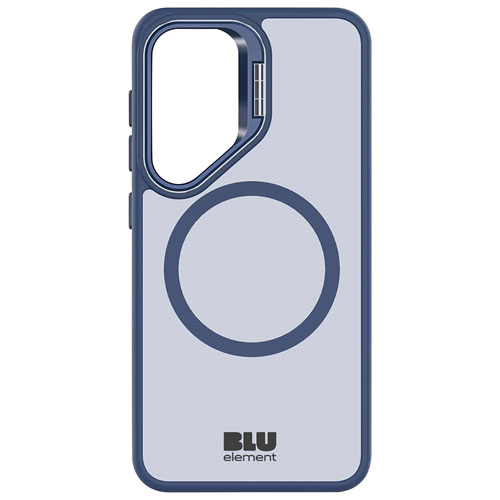 Étui ajusté Nuage chromatique de Blu Element avec MagSafe et béquille pour Galaxy S25 - Marine