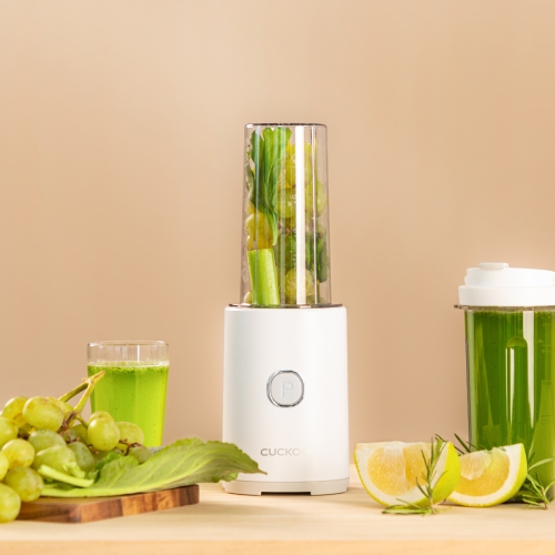 CUCKOO CFM-D60W Portable Personal Blender and Food Mixer, 17 oz. / 500 ml, ETL Certified