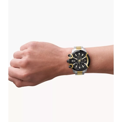 Diesel Griffed Chronograph Two-Tone Stainless Steel Watch