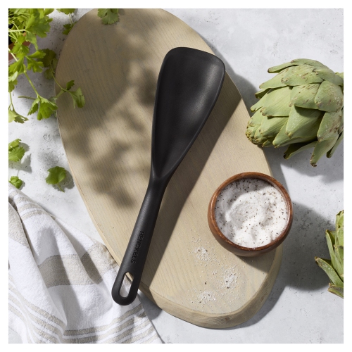HENCKELS Silicone Onyx 30 cm Silicone Multi. Spoon, Black