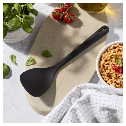 HENCKELS Silicone Onyx Wok Turner, 31 cm, Silicone
