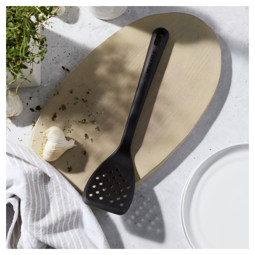 HENCKELS Silicone Onyx Frying Pan Turner, 32 cm, Silicone