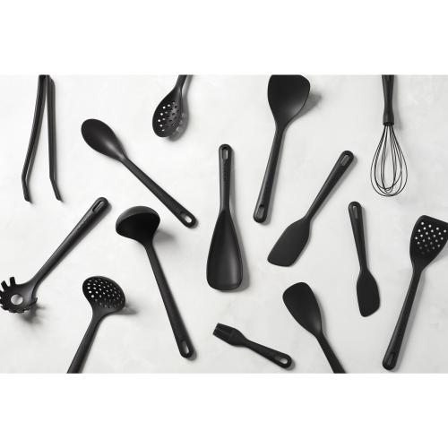 HENCKELS Silicone Onyx 28 cm Silicone Spatula, Black