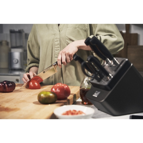 ZWILLING **** Four Star 7 Piece, Knife Block Set, Anthracite