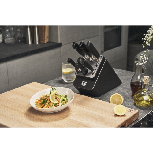 ZWILLING **** Four Star 7 Piece, Knife Block Set, Anthracite