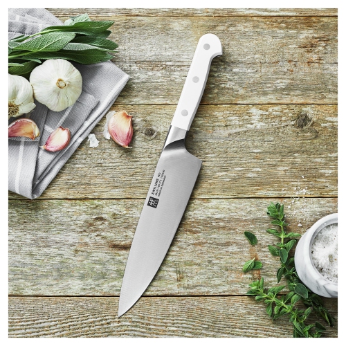 Couteau de chef ZWILLING Pro le blanc 7 po, blanc