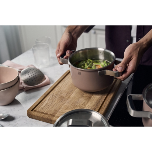 ZWILLING Pure Cookware Set, 6 Piece 18/10 Stainless Steel, Rose