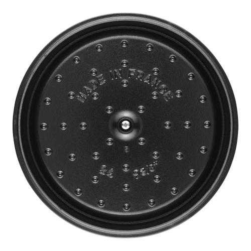 Staub La Cocotte 3.7 L Cast Iron Round Cocotte, Citron