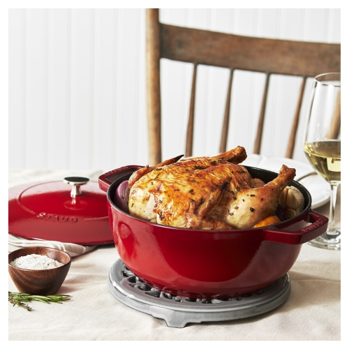 Staub – Four français rond en fonte La Cocotte 4,8&nbsp;L, cerise