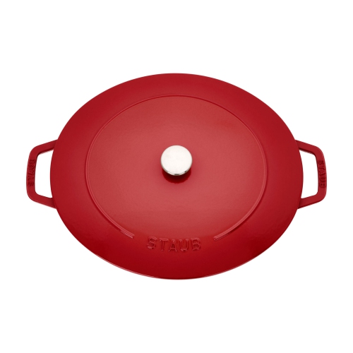 Staub – Faitout ovale large en fonte La Cocotte 6 L, cerise