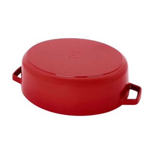 Staub – Faitout ovale large en fonte La Cocotte 6 L, cerise