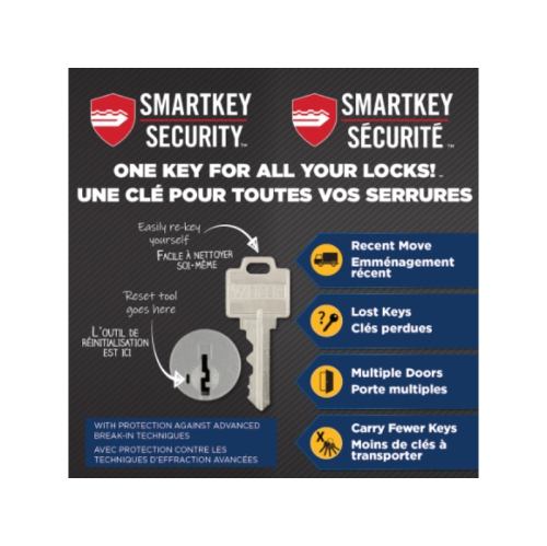 Weiser Halo Touchpad Wi-Fi Smart Lock Keyless Entry Deadbolt - Satin Nickel