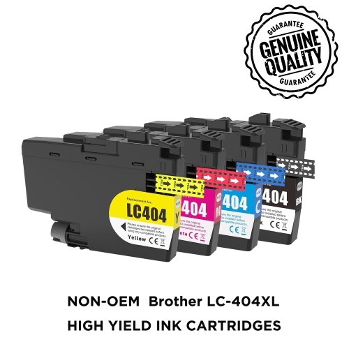 1Set Compatible Replacement for Brother LC-404 Ink Cartridge Brother lc 404xl High Yield Brother lc404 Ink cartridges Black MFC-J1205WMFC-J1215W