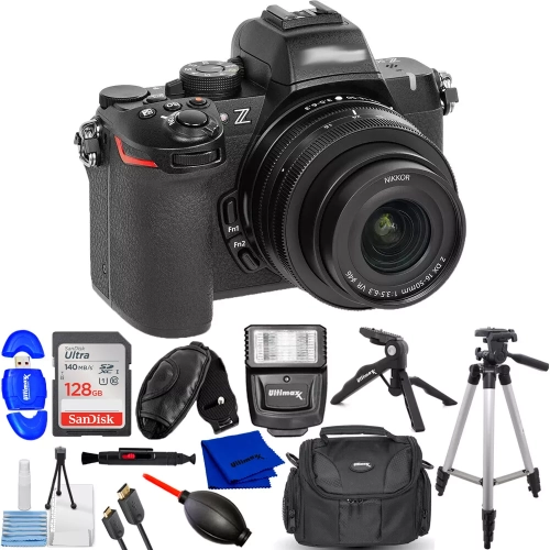 Appareil photo sans miroir Z50 II de Nikon avec objectif 16-50&nbsp;mm 1786 - Ensemble de 12 accessoires