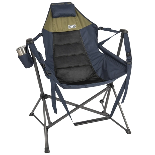 Fauteuil hamac pivotant RIO avec repose-pieds