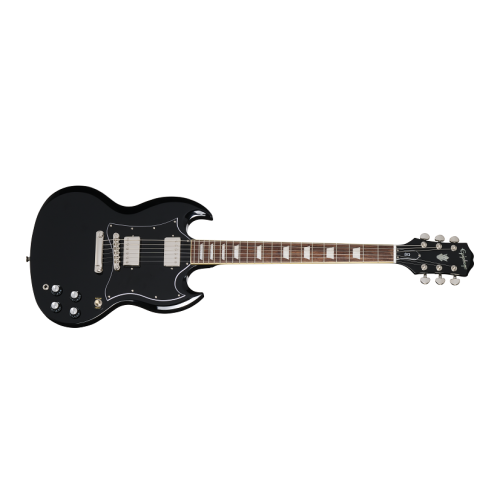 Guitare électrique standard SG d'Epiphone avec sac de rangement - Ébène