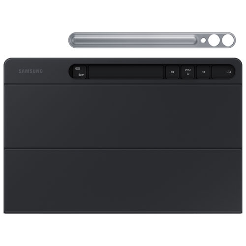 Samsung Slim Keyboard Book Cover Case for Galaxy Tab S9+/S9 FE+ (Plus) - Black by SAMSUNG - Refurbished condition - Image 4