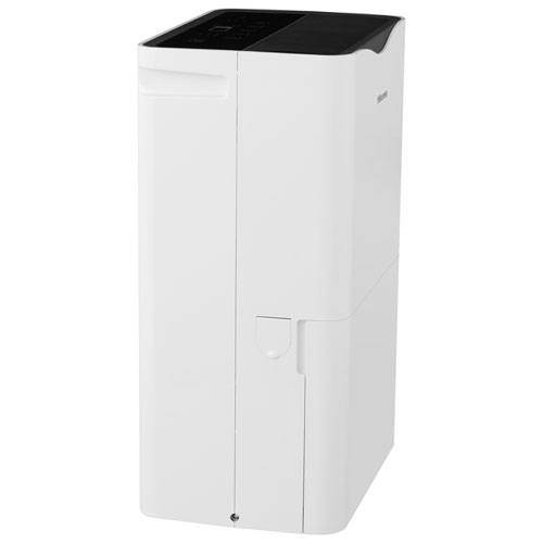 Déshumidificateur de Hisense avec connectivité Wi-Fi intelligente - 50 chopines - Blanc/Noir