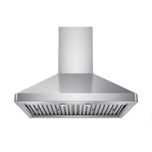 Victory 36 Inch Wall Mounted Stainless Steel Range Hood with 450 CFM- Elegant-30