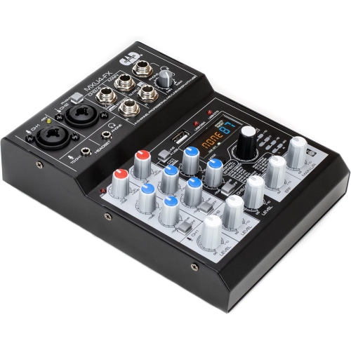 Console de mixage à 4 canaux MXU4-FX de CAD avec USB + effets