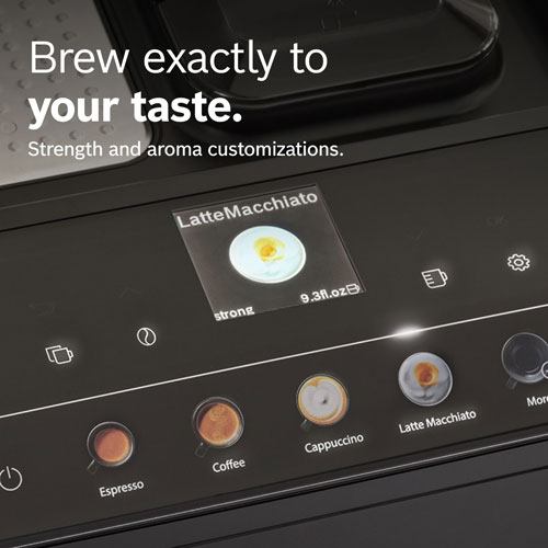 Bosch VeroCafe 500 Series Automatic Espresso Machine with Milk Frother - Black