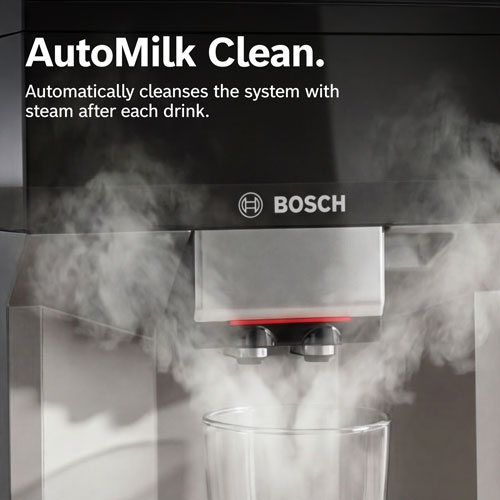 Bosch VeroCafe 500 Series Automatic Espresso Machine with Milk Frother - Black