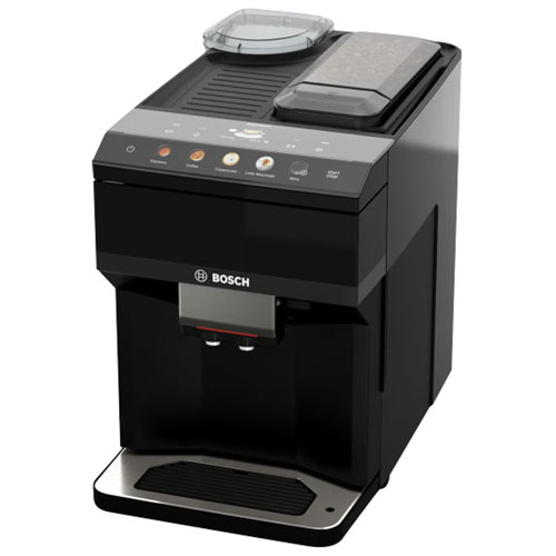 Machine à espresso automatique VeroCafe 500 de Bosch avec mousseur à lait - Noir