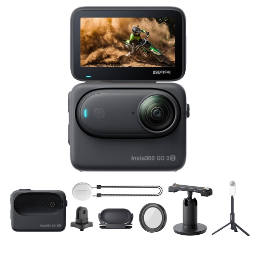 Insta360 GO 3S 128GB Edition + Selfie Stick + Tripod + More