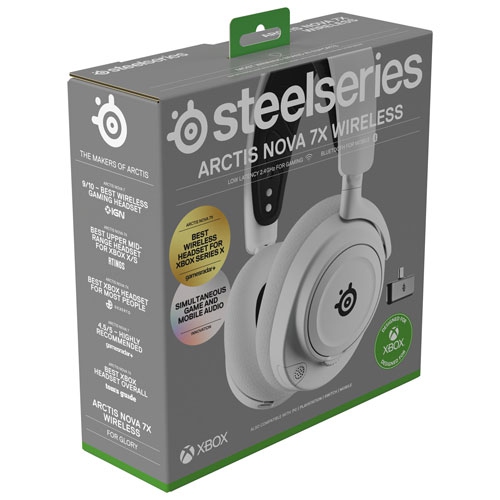 Refurbished Steelseries Arctis Nova 7X Wireless Gaming Headset - White