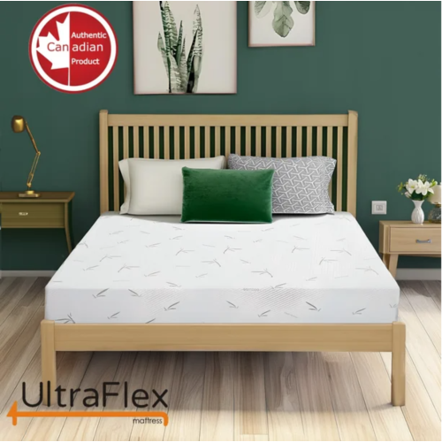 UltraFlex RestEasy Gel-Infused Foam Mattress, Ideal for Bunk Beds, Trundle Beds, Caravans, RV, Bamboo Feel, CertiPUR-US® Certified, Medium