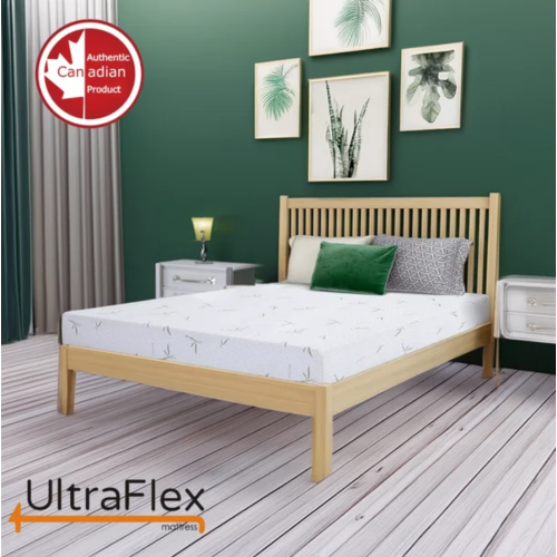 UltraFlex RestEasy Gel-Infused Foam Mattress, Ideal for Bunk Beds, Trundle Beds, Caravans, RV, Bamboo Feel, CertiPUR-US® Certified, Medium Firm,(Made